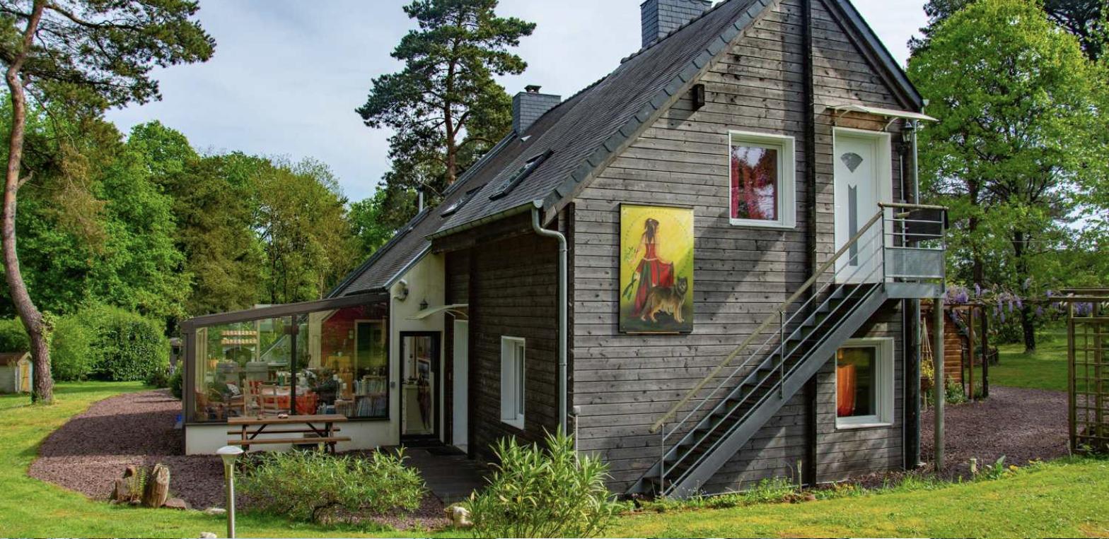 Le Bois des Elfes — la maison de bois à Mauron
